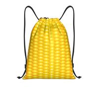 BYwenhopnbs Bolsa con cordón con estampado de mazorcas de maíz frescas y maduras, mochila ligera para gimnasio para hombres y mujeres.
