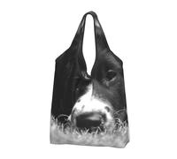 BYwenhopnbs Bolso plegable con forma de English Springer Spaniel, impermeable y reutilizable, ideal para ir de compras o de viaje.