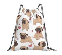 BYwenhopnbs Bonita mochila con cordón para gimnasio, deportiva y resistente al agua, para mujeres y hombres.