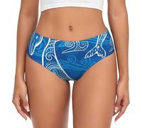 BYwenhopnbs Delfín Mágico, Calzoncillos de Soporte para Mujer, Bolsa, Ropa Interior Suave y Cómoda para Mujer