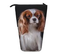 BYwenhopnbs Estuche para lápices telescópico con Soporte para lápices, Ideal para Madres con Cachorros de Cavalier King Charles Spaniel
