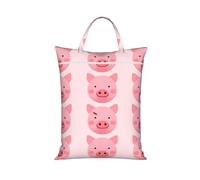 BYwenhopnbs Hay muchas caras de cerdo con bolsas de lavandería, bolsas húmedas de viaje, bolsa de lavado con cremallera