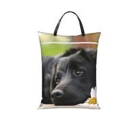 BYwenhopnbs Labrador negro, manzanilla, perro Retriever negro, bolsa de lavandería, bolsas de viaje para ropa mojada, bolsa de lavado con cremallera