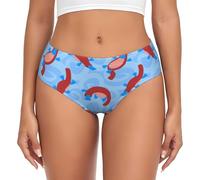 BYwenhopnbs Lindo Dibujo de ornitorrinco, Animal Salvaje, Ropa Interior cómoda y Suave para Mujer.