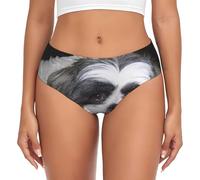BYwenhopnbs Lindo Perro Shih Tzu (2), Calzoncillos de Soporte para Mujer, Bolsa, Ropa Interior cómoda y Suave para Mujer