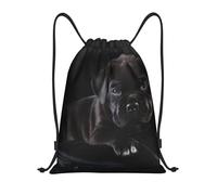 BYwenhopnbs Mochila con cordón Cane Corso Pets Puppy Black Cane Corso, mochila ligera para gimnasio para hombres y mujeres