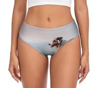 BYwenhopnbs Pastor australiano Montañas Aussie Pets Dogs, calzoncillos de apoyo para mujer, ropa interior cómoda y suave para mujer, multicolor, 4XL