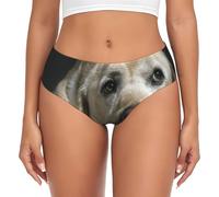 BYwenhopnbs Precioso Perro Labrador. Calzoncillos de Soporte para Mujer, cómodos y Suaves.