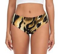 BYwenhopnbs Ropa Interior atigrado de Piel de Leopardo, león y Tigre para Mujer, con Bolsa de Soporte, cómoda y Suave.