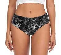 BYwenhopnbs Ropa Interior cómoda y Suave con Bolsa de Soporte para Mujer, Color Negro, Plateado, Grafito y Gris mármol.