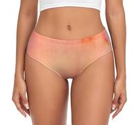 BYwenhopnbs Ropa Interior cómoda y Suave con Bolsa de Soporte para Mujer, Tonos Acuarela Coral, Rosa y Naranja.