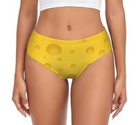 BYwenhopnbs Ropa Interior de Mujer con Bolsa de Soporte y Queso Amarillo, Suave y cómoda.
