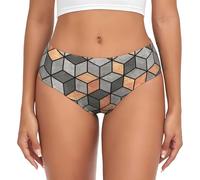 BYwenhopnbs Ropa Interior de Mujer con Cubos de hormigón y Cobre, Suave y cómoda.