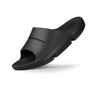 BYWXW Adulto Zapatillas para el hogar,Eva antideslizantes para Zapatos,arco de pie baño Zapatillas ligero y casual,Adulto Zapatos de Playa(Size:EU 40/41,Color:Negro B)