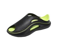 BYWXW Zapatillas de Baño Hombre y Mujer Ducha,Sandalias suaves para plantillas,Suela Gruesa Slide Sandalias Zapatos de Playa y Piscina Verano Adulto(Size:EU 42/43,Color:Negro)