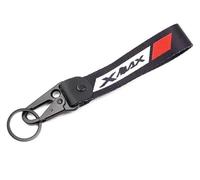 BYYINGS Compatible con Xmax 300 2022 XMAX300 Xmax 250 X-MAX 125 250 300 400 2017-2022 2023 CNC Funda for Llave de Motocicleta Llavero(Keyring Red)