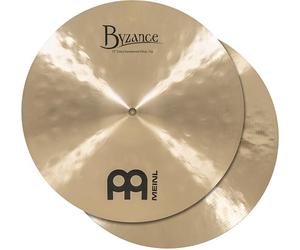 Byzance - Hihats tradicionales extra martillados de 15 pulgadas, par - Fabricado en Turquía - Bronce B20