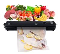 BYZESTY Sous Vide Cocinero: 1 Juego Sellador al Vacío Impermeable, Cocinero de Precisión con Temporizador, Para Cocina y Exterior (100 Bolsas al Vacío Incluidas)