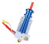 BZ 3D Prusa i3 MK2S Hotend 12V 40W Upgrade Kit para Prusa i3 MK2,MK2S,MK2.5,MK2.5S V6 Hotend 12V Kit Impresoras 3D,V6 Bimetálico Heatbreak,Bloque Calentador Aluminio,V6 Boquilla Latón 0.4mm.