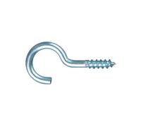 BZALHA21100 [AL-HA] Alcayata roscada de hembrilla cerrada, de Acero, Medida 21x100 (5,6 x 61 x 18) mm, Bolsa de 5 unidades