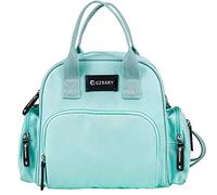 BZBABY Mochila pañales tamaño pequeño,multifuncional maleta bebe,bolsa para cosas de bebes recien nacidos,regalo para futuro papa mamas(verde)