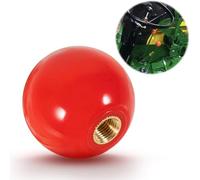 Bzcovac Pomo de palanca de cambios para tractores John Deere y Ford, perilla de palanca de cambios de diseño ergonómico, piezas de repuesto #R50864, R161382, R153875 y R58296, rojo