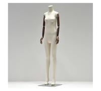 BZGPMFUD Maniquíes Busto de Torso Femenino Desmontable for exhibición de Ropa de Novia, maniquí con Base for Costura, modistas, Ventanas, etc.