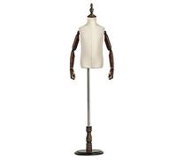 BZGPMFUD Maniquíes Childeren Torso Body, Shop Model Kids Window Clothes Display, Sewing Form for Dressmakers, Adjustable Stand