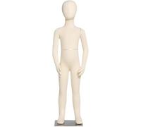 BZGPMFUD Maniquíes Torso de Costura de pie for niño, Torso Mediano, Cuerpo Completo de poliestireno con extremidades Flexibles, Torso de Espuma for niños(94cm/37in)