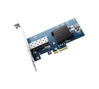 BZIZU PCIe NIC de 10 GB, Intel 82599EN, puerto SFP+, compatible con X520-DA1, PCIe X4/X8, perfil bajo, compatible con Windows Server/Linux/VMware ESXi/Proxmox/TrueNAS