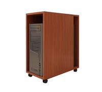 BZJPRFC Soporte For Torre De Computadora,Carro De Madera For Soporte De CPU con Ruedas,Carga Máxima 220 Libras,para Alfombra, Oficina En Casa(Color2)