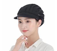 BZKSER Gorro Cocina - 2 pcs Gorro Chef Kitchen,Cooking Chef Hat Food Cotton Hat Restaurante Cocina Taller Hair Net Cooling Reutilizable Fluffy Ajustable Food Gorros Cocinero Mujer Hombre