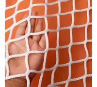 BZPOVB Red de Cuerda de Juego para Niños, Red de Seguridad para Niños, Barandilla de Escalera de Balcón, Malla Anticaída para Juguetes y Equipos Deportivos (White, 3.2x3.2ft(1mx1m))