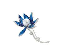 BZSQD 10 broches de flores elegantes hechos a mano, broche de diamantes de imitación brillantes, pines de solapa de estilo vintage para bodas, fiestas, regalos, 10pcs