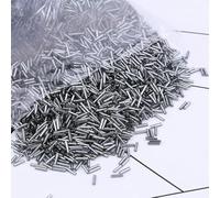 BZSQD 10000 Uds 2 * 6mm Cuentas de semilla de Vidrio de Tubo de Color UV para la fabricación de Joyas Cuentas pequeñas de Pony Cuentas de arroz Cuentas de semilla Mnin para Pulsera Artesanal