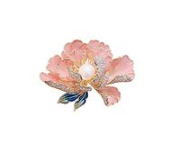 BZSQD 2-6 broches de diamantes de imitación de estilo vintage de 4 x 5 cm, coloridos y elegantes, joyería floral hecha a mano, perfectos para fiestas y bodas, 4*5cm 2pcs