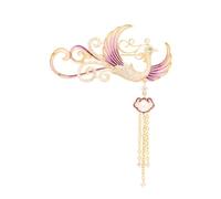BZSQD 2-6 broches de diamantes de imitación de estilo vintage de 6 x 8 cm, elegante broche de flores hecho a mano, elegantes accesorios de joyería para bodas, fiestas, regalo, 6*8cm 6pcs