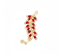BZSQD 2-6 pines de solapa de estilo vintage de 2,4 x 5 cm, elegantes broches de diamantes de imitación, accesorios de joyería coloridos para bodas, regalos, 2.4*5cm 6pcs