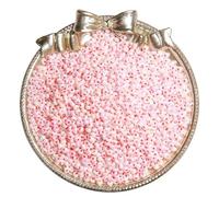 BZSQD 5000-30000pcs 2/3/4mm Cuentas de Semilla de Vidrio Crema UV para Hacer Joyas Cuentas de Pony Cuentas de Arroz Mini Cuentas de Semilla para Pulsera Cuentas de Semilla de Perlas DIY