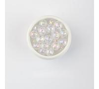 BZSQD 600/900/1800 cuentas acrílicas transparentes de colores, cuentas sueltas de resina para pulseras, collares, fabricación de joyas
