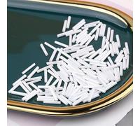 BZSQD 6000 Uds 2 * 12M Tubo de Perlas Cuentas de semilla de Vidrio para la fabricación de Joyas Cuentas pequeñas de Pony Cuentas de arroz Cuentas de semilla Mnin para Pulsera Pendiente Artesanal DIY