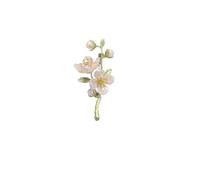 BZSQD Broche de diamantes de imitación de estilo vintage, 3 x 5,5 cm, elegante broche de flores, accesorios de joyería brillantes hechos a mano para fiestas, bodas, 3*5.5cm 6pcs