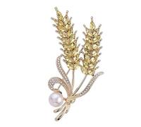 BZSQD Broche de diamantes de imitación vintage de 3 x 6 cm, elegantes pines de solapa brillantes, accesorios de joyería coloridos para bodas, fiestas, uso casual, 3*6cm 6pcs