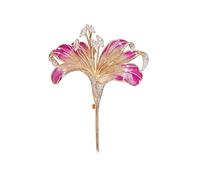 BZSQD Broche elegante de diamantes de imitación de estilo vintage de 4,6 x 6,3 cm, hecho a mano, para bodas, fiestas, uso casual, 4.6*6.3cm 6pcs