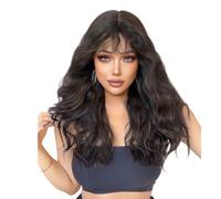 BZSQD Pelucas Negras y marrones de 68 CM para Mujeres Accesorios para el Cabello para niñas rizadas en Fiestas Diarias, Viajes, Carnaval