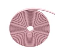 BZSQD Tiras de piel sintética negra de 3 m, planas, gruesas, ideales para hacer cinturones, collares de mascotas, fabricación de joyas, decoraciones