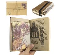 Bzuiawi Diario del Grail Indiana Jones, diario del Grail de Indiana Jones, diario del Santo Grial de Indiana Jones, diario de cuero vintage