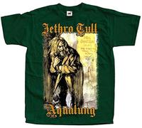 Bzz Jethro Tull Aqualung Men T Shirt Cotton tee Green Men's