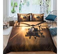 BZZOLASP Action_Shot_Style Funda Edredon Microfibra de poliéster Tres Piezas Diseño 3D con Cremallera Action_Shot_Style Funda de Edredón con Fundas de Almohada Lavables for niña Single（135x200cm）