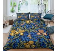 BZZOLASP ArtDecoStyle Funda de Edredón Microfibra 3 Piezas Compuesto Impresión 3D Cierre de ArtDecoStyle Funda Edredon Fundas de Almohada Suave Antialérgica for jóvenes Super King（260x220cm）